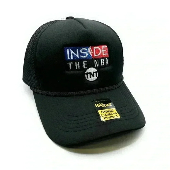 Hat Zone Other - TNT Basketballball Mesh Trucker Snapback (Black)